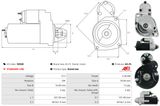 AS-PL Startmotor S0540