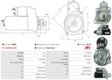 AS-PL Startmotor S0602
