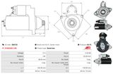 AS-PL Startmotor S0672S