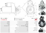 AS-PL Startmotor S0872S