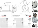 AS-PL Стартер S0875S