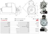 AS-PL Startmotor S0906S