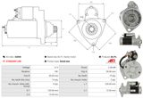 AS-PL Startmotor S2044