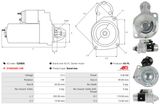 AS-PL Startmotor S2088S