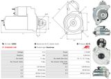 AS-PL Startmotor S3002