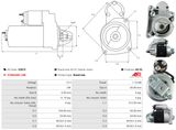 AS-PL Startmotor S3015
