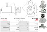 AS-PL Startmotor S3017