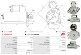 AS-PL Startmotor S3018