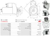 AS-PL Startmotor S3019