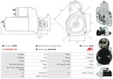 AS-PL Startmotor S3053