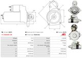 AS-PL Startmotor S3074