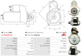 AS-PL Startmotor S3083