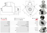 AS-PL Startmotor S3142