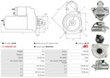 AS-PL Startmotor S3146