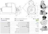 AS-PL Startmotor S3168(VALEO)