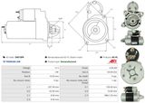 AS-PL Startmotor S4015PR
