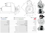 AS-PL Startmotor S4016PR