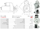AS-PL Startmotor S4020