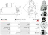 AS-PL Startmotor S4033