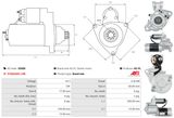 AS-PL Стартер S5008