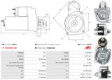 AS-PL Startmotor S5014