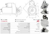 AS-PL Startmotor S5105