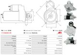 AS-PL Startmotor S5106