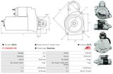 AS-PL Startmotor S5216
