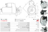 AS-PL Startmotor S5225