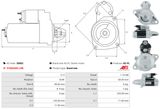 AS-PL Startmotor S6062