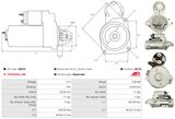 AS-PL Startmotor S6075