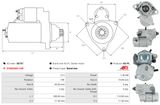 AS-PL Startmotor S6157