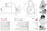 AS-PL Startmotor S6185