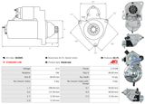 AS-PL Startmotor S6330S
