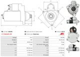 AS-PL Startmotor S6424S