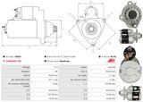 AS-PL Startmotor S9024