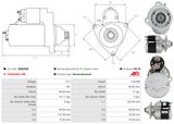 AS-PL Startmotor S9024SR