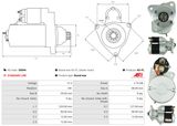AS-PL Startmotor S9044