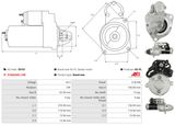 AS-PL Startmotor S9161