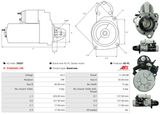 AS-PL Startmotor S9267