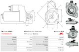 AS-PL Startmotor S9341S