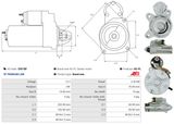 AS-PL Startmotor S9518P