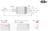 AS-PL Reläankare, startmotor SA0037