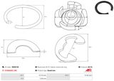 AS-PL Reparationssats, startmotor SRS0136