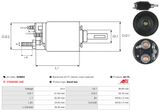 AS-PL Solenoid, startmotor SS0004