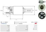 AS-PL Тяговое реле, стартер SS0010P