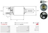 AS-PL Тяговое реле, стартер SS0011