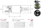 AS-PL Solenoid, startmotor SS0028