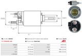 AS-PL Solenoid, startmotor SS0103