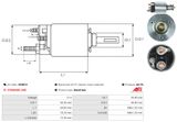 AS-PL Тяговое реле, стартер SS3012